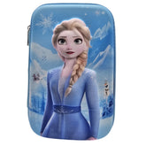 3D Frozen Blue Pencil Case For Girls